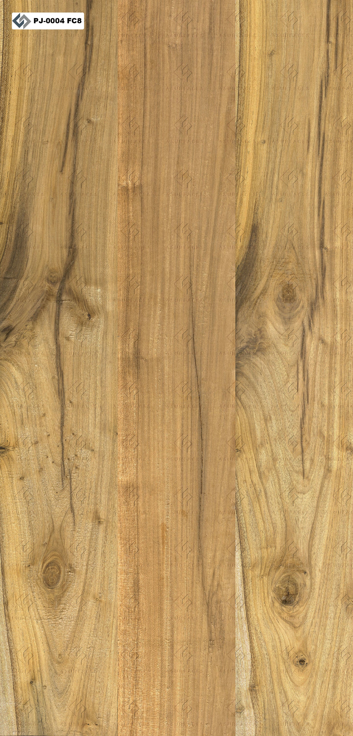 PJ-0004 Wood Laurus Nobilis - 8 faces - 60cm x 125 cm