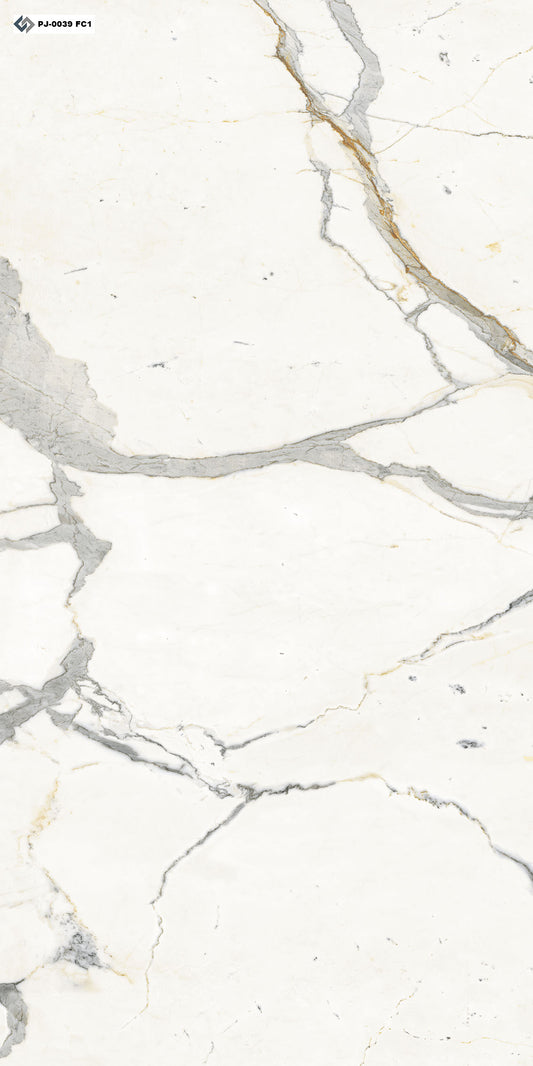 PJ-0039 Marmore Carrara Gold - 4 Faces - 80cm x 160cm