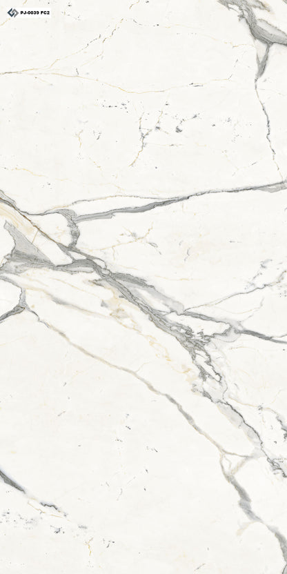 PJ-0039 Marmore Carrara Gold - 4 Faces - 80cm x 160cm