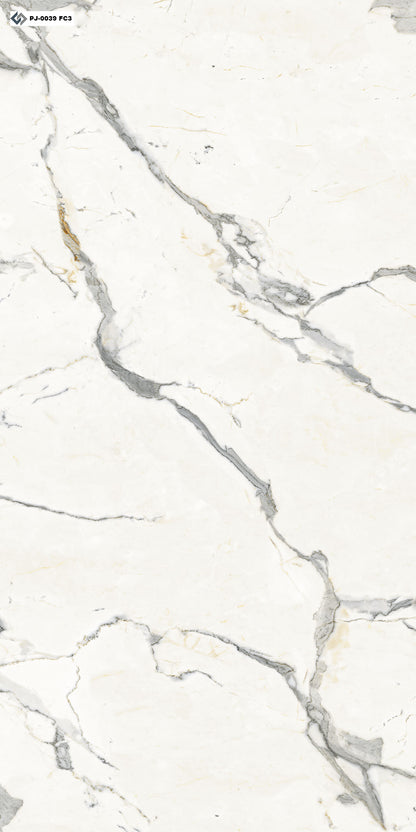 PJ-0039 Marmore Carrara Gold - 4 Faces - 80cm x 160cm