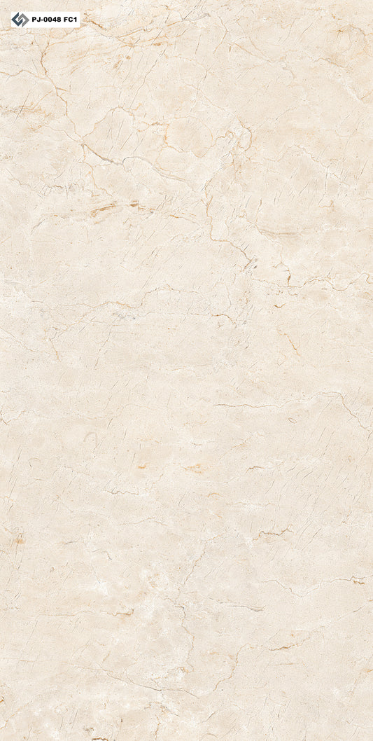 PJ-0048 Crema Marfil- 6 Faces - 65cm x 130cm