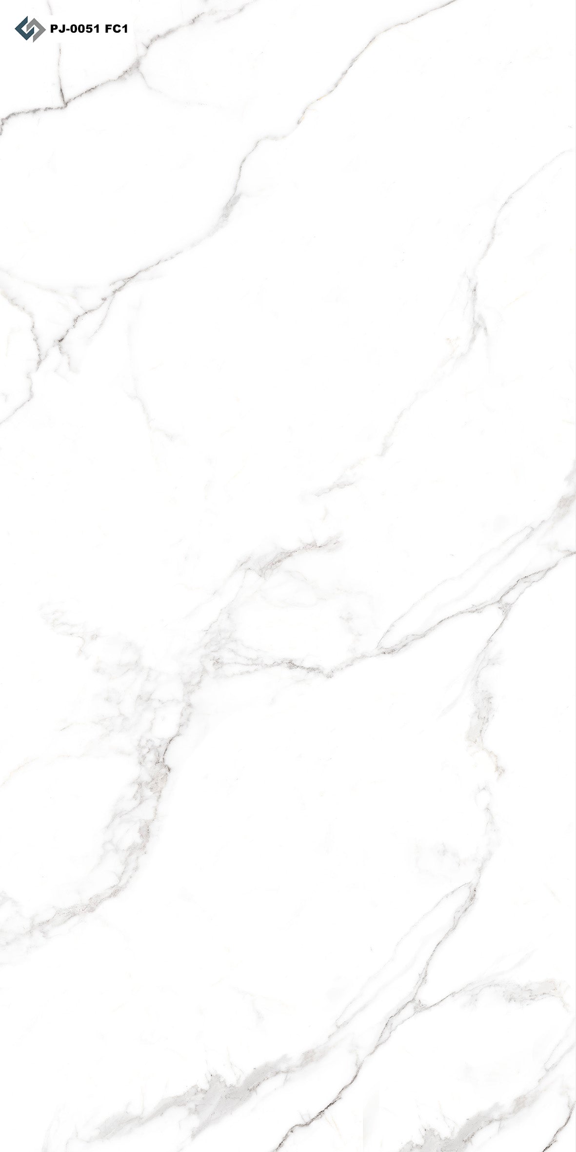 PJ-0051 Carrara 6 Faces - 80cm x 160cm