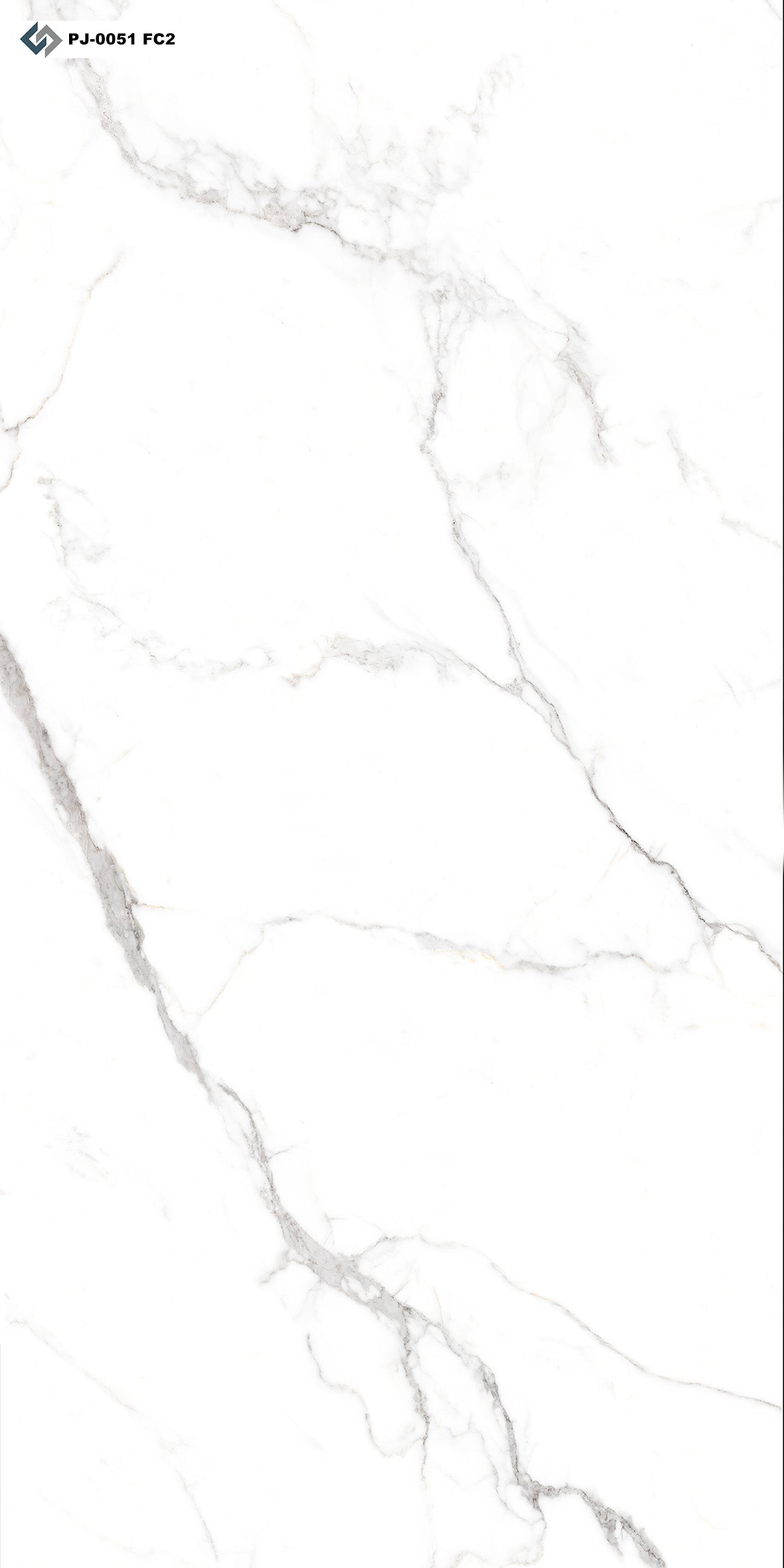 PJ-0051 Carrara 6 Faces - 80cm x 160cm