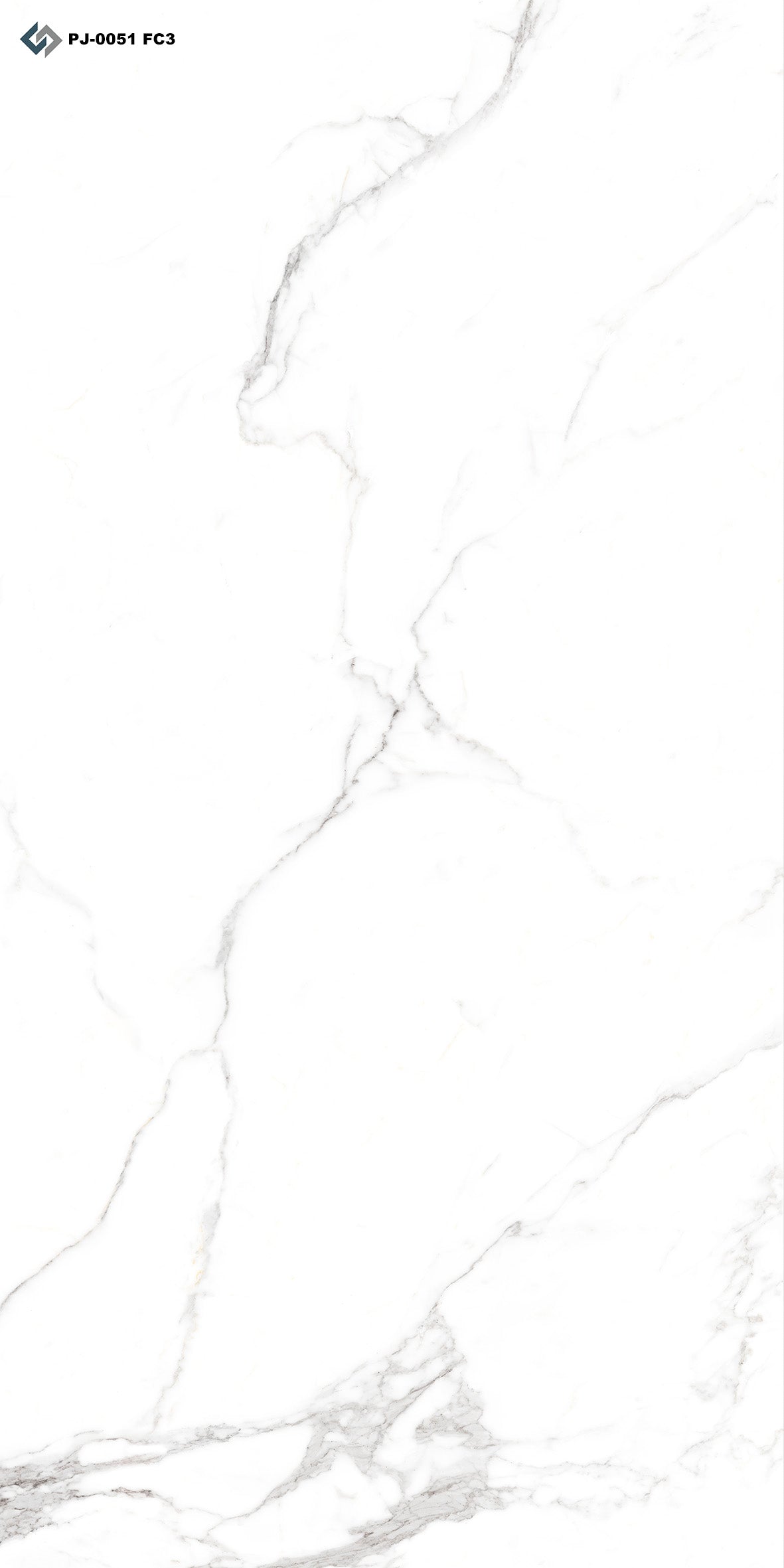 PJ-0051 Carrara 6 Faces - 80cm x 160cm