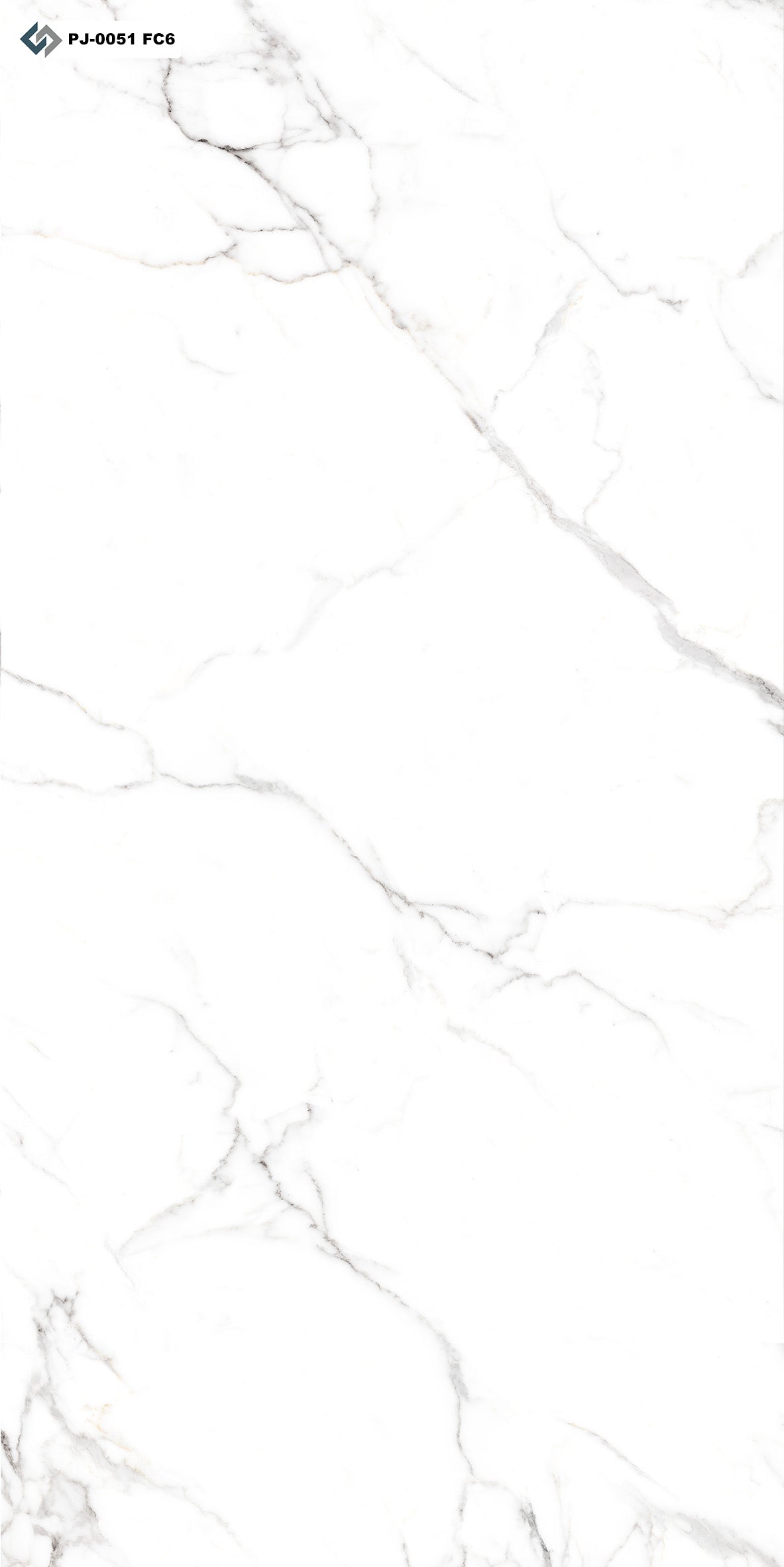 PJ-0051 Carrara 6 Faces - 80cm x 160cm