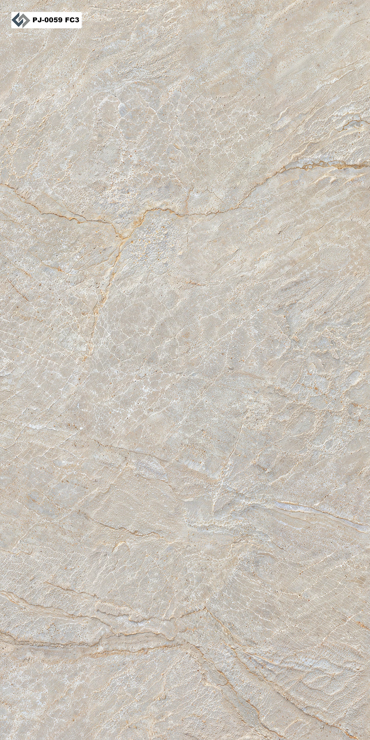 PJ - 0059 Coral Sand - 4 Faces - 65x130cm