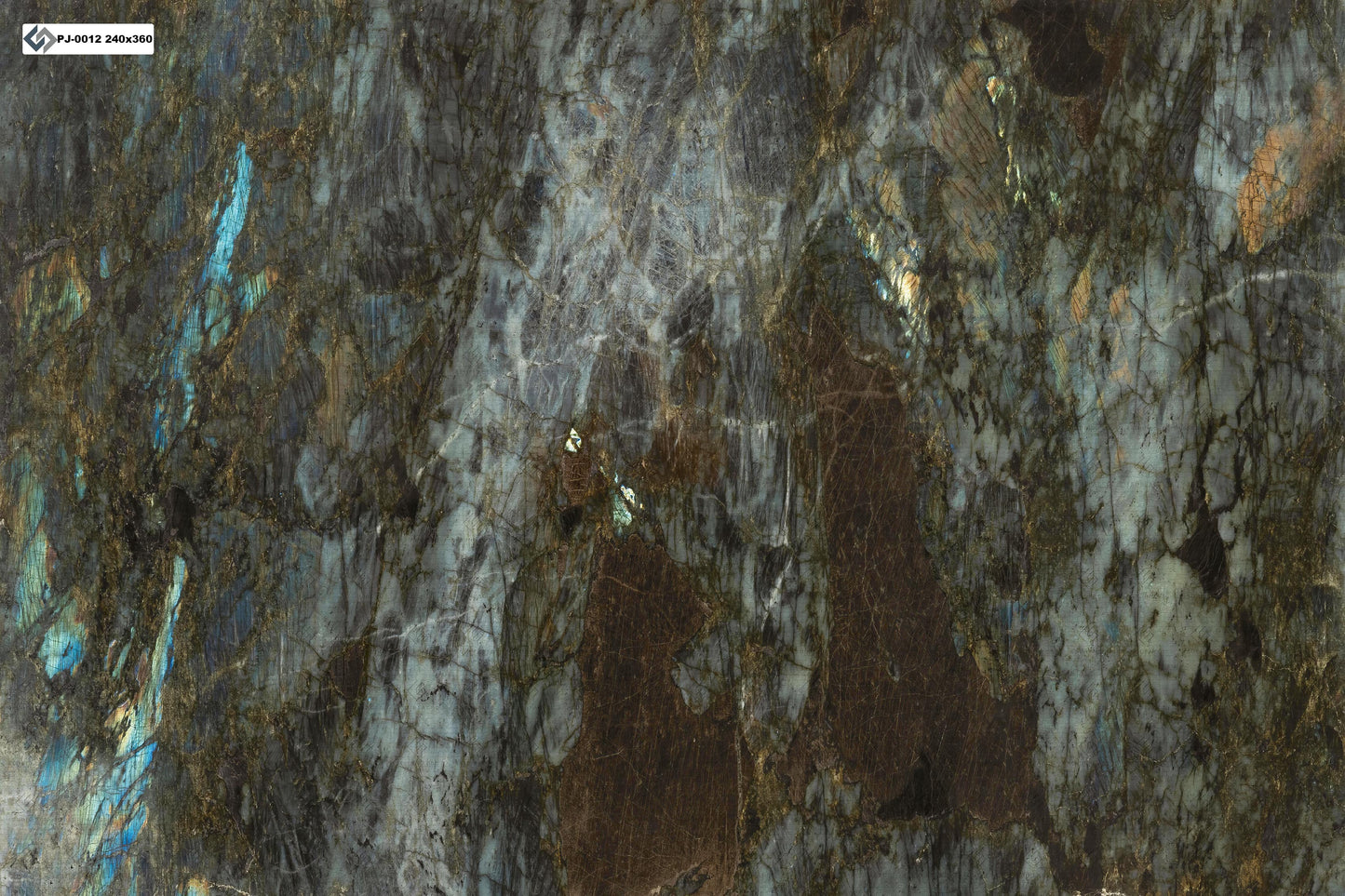 PJ-0012 Labradorite - 3 faces - 120cm x 240cm